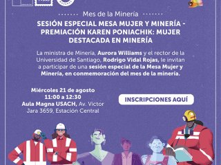 Mesa Mujer y Minería