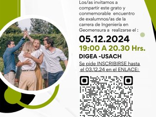 Encuentro de exalumnos/as de Ingeniería en Geomensura